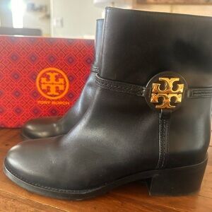 TORY BURCH - 45MM Miller Bootie Black 8.5